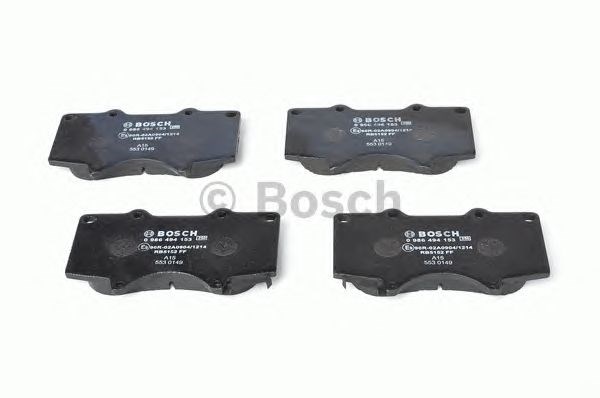 BOSCH 0986494153 Передние тормозные колодки в наличии Днепр