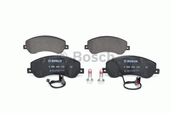 0986494170 BOSCH Колодки тормозные передние дисковые купить в Кривой Рог
