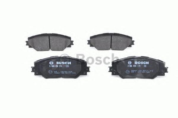 0986494174 BOSCH Передние тормозные колодки купить в Киев