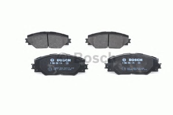 BOSCH 0986494174 Колодки тормозные передние дисковые в наличии Киев