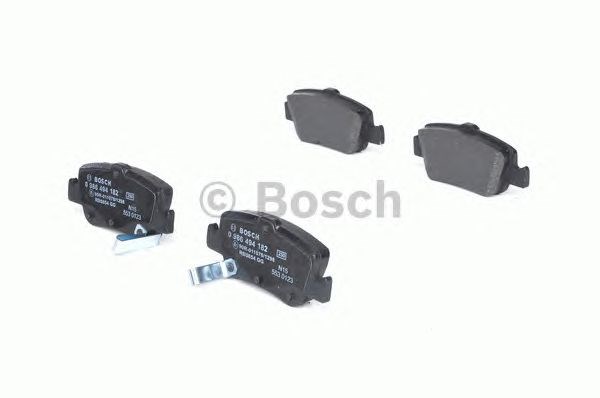 BOSCH 0986494182 Колодки тормозные задние дисковые в наличии Ужгород