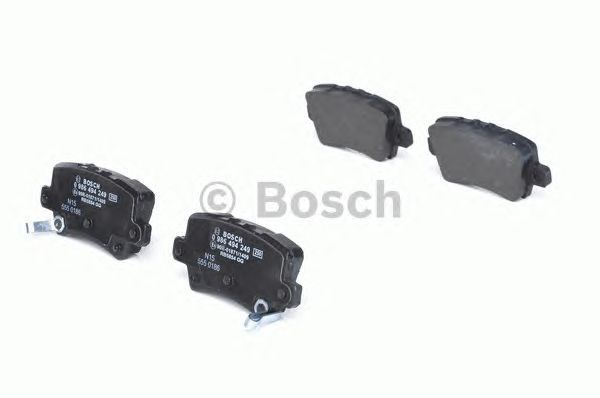 0986494249 BOSCH Колодки тормозные задние дисковые купить в Днепр