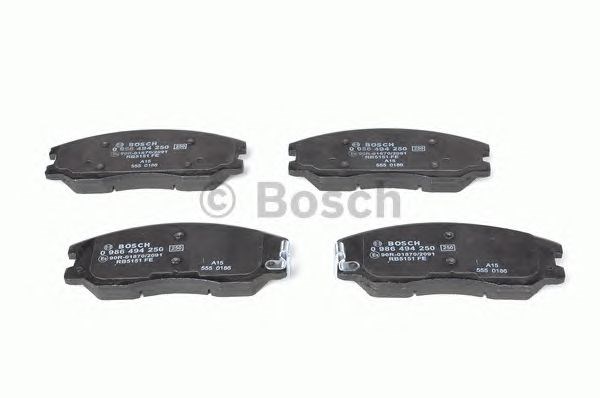 0986494250 BOSCH Колодки тормозные передние дисковые купить в Харьков