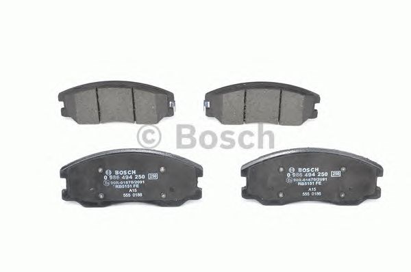 BOSCH 0986494250 Колодки тормозные передние дисковые в наличии Полтава