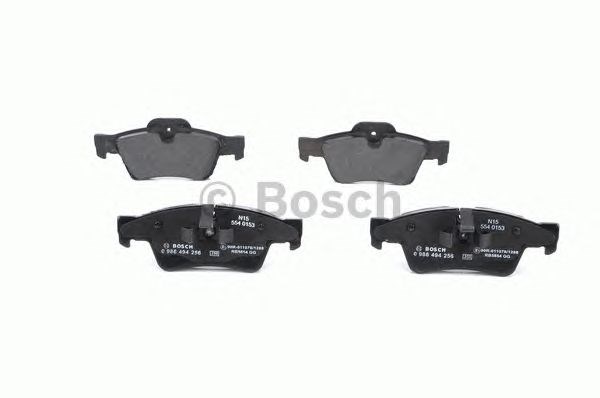 0986494256 BOSCH Задние тормозные колодки купить в Львов