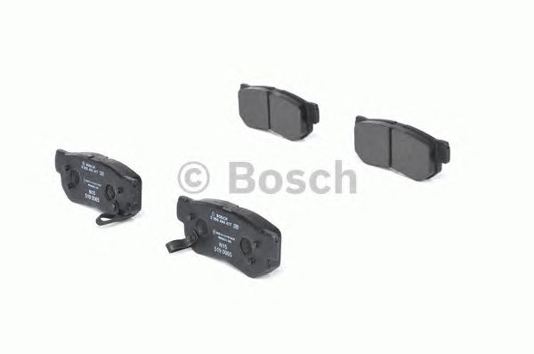 0986494417 Колодки тормозные задние дисковые купить Хмельницкий