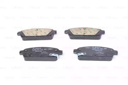 BOSCH 0986494435 Колодки тормозные задние дисковые в наличии Днепр