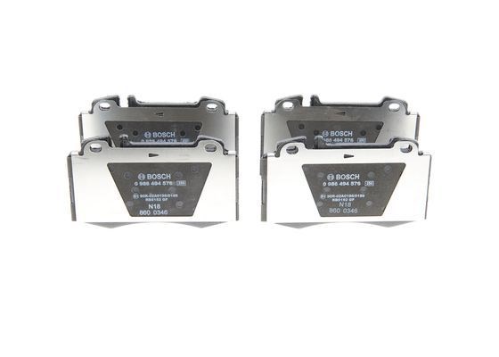 BOSCH 0986494576 Колодки тормозные передние дисковые в наличии Чернигов