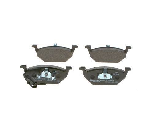 0986495213 BOSCH Колодки тормозные передние дисковые купить в Чернигов