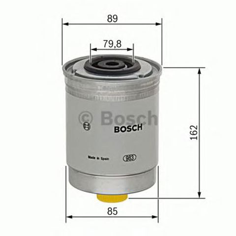 1457434408 BOSCH Топливный фильтр купить в Киев