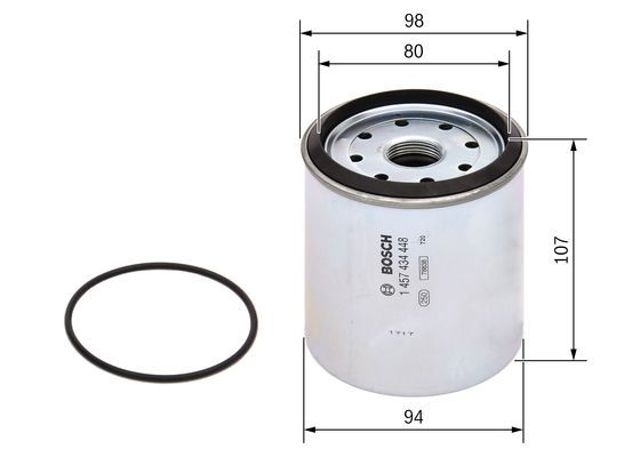 BOSCH 1457434448 Фильтр топливный в наличии Черкассы