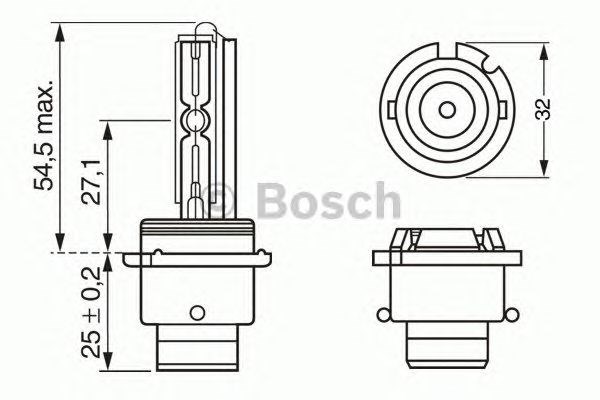 BOSCH 1987302904 Лампочка ксеноновая в наличии Украина