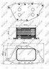 Радиатор масляный (холодильник), под фильтром 31287 NRF