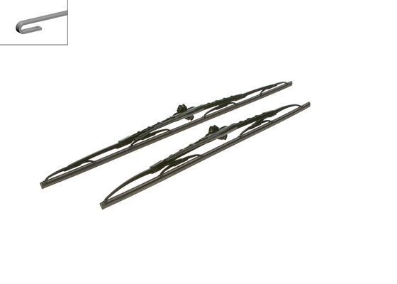 BOSCH 3397001725 Щетка-дворник лобового стекла пассажирская в наличии Хмельницкий