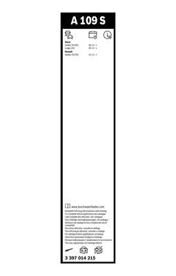 BOSCH 3397014215 Щетки стеклоочистителя в наличии Каменское
