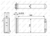 Радиатор печки (отопителя) 52220 NRF