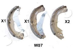 Задние барабанные колодки 55W07 JAPKO