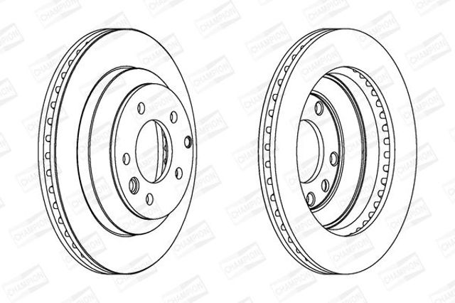 CHAMPION 562393CH Диск тормозной задний в наличии Кривой Рог