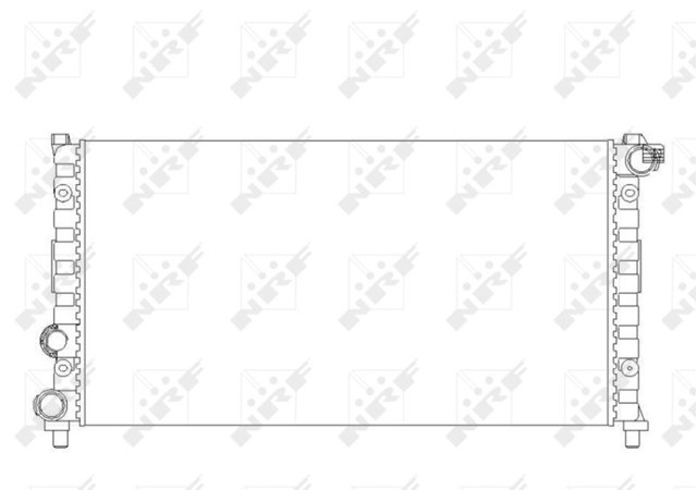 58765 Радиатор охлаждения двигателя купить Львов