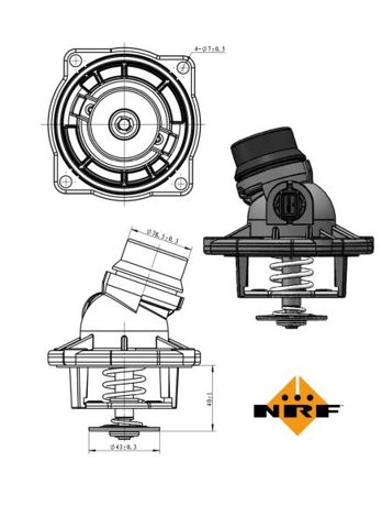NRF 725002 Термостат в наличии Ужгород