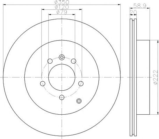 92147703 Диск тормозной задний купить Львов
