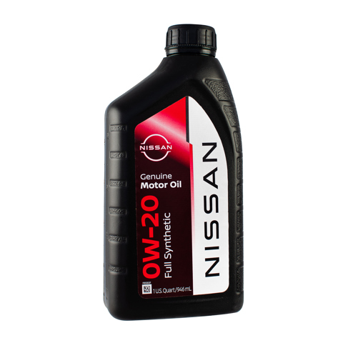 Nissan genuine motor oil 0w-20 sp/gf-6 1qt (946 ml)х6 (new) 999PK000W20N