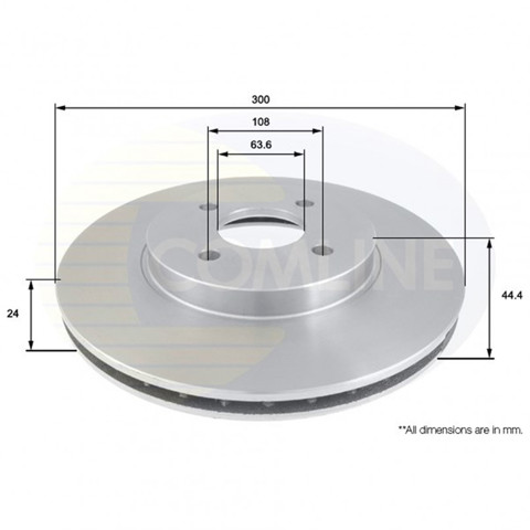 ADC1220V COMLINE Передние тормозные диски купить в Киев