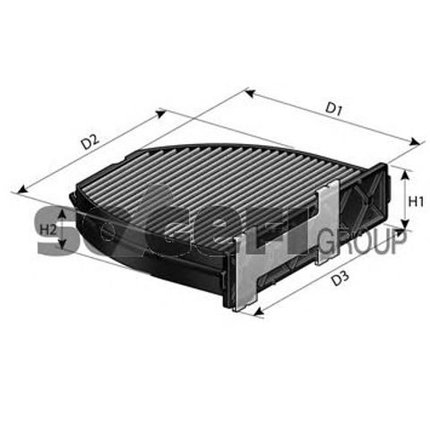 PURFLUX AHC318 Фильтр салона в наличии Черновцы