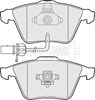 Колодки тормозные передние дисковые BBP2013 BORG&BECK