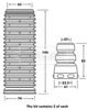 Буфер-отбойник амортизатора переднего + пыльник BPK7001 BORG&BECK