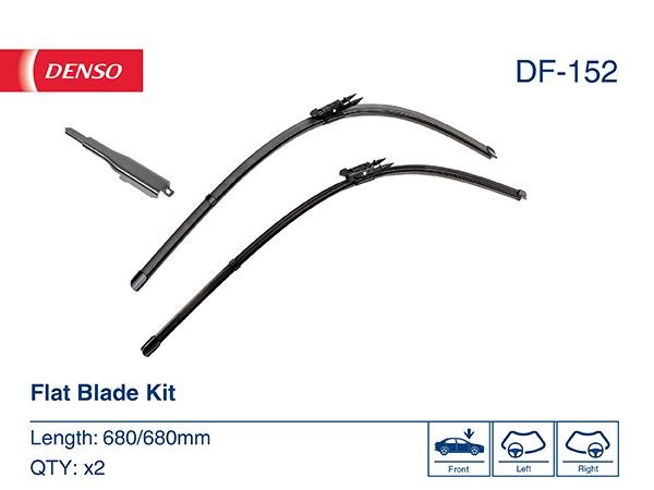 DENSO DF152 Щетка-дворник лобового стекла водительская в наличии Черкассы