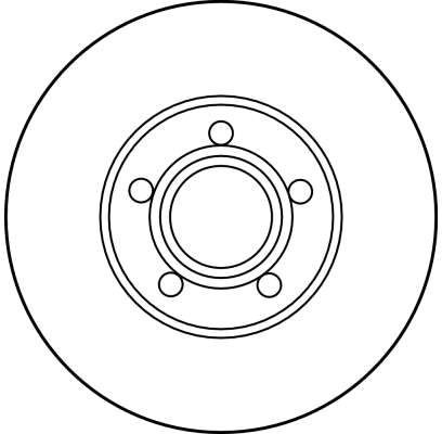 DF2652 Передние тормозные диски купить Винница