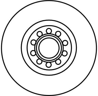 TRW DF4262S Передние тормозные диски в наличии Хмельницкий
