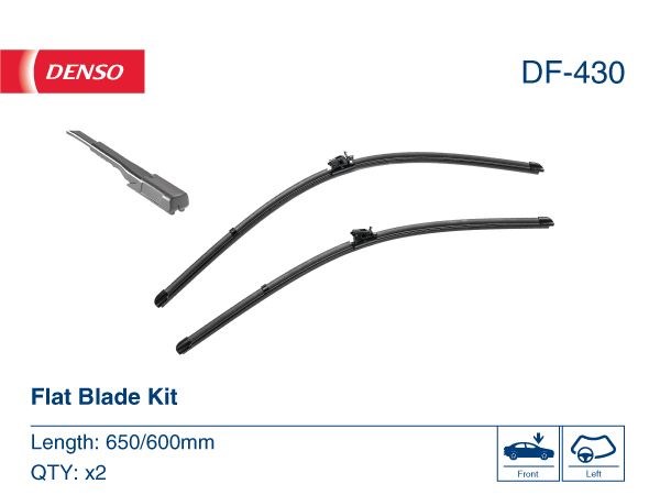 DENSO DF430 Щетка-дворник лобового стекла водительская в наличии Днепр