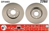 Тормоз дисковый передний DF4465 TRW