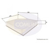 Фильтр пылевой EKF106 COMLINE