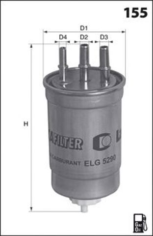 Elg5328 фільтр палива ( аналогwf8268/) ELG5328