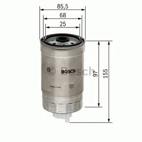 F026402048 Фильтр топливный купить Одесса