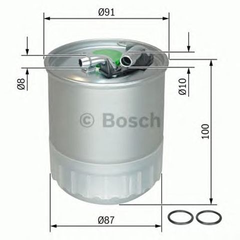 F026402056 BOSCH Фильтр топливный купить в Одесса
