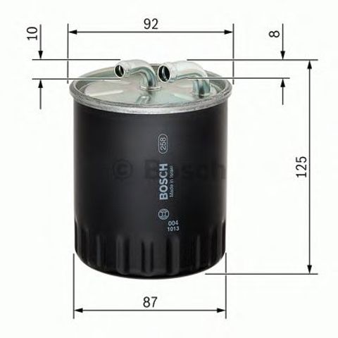 BOSCH F026402065 Фильтр топливный в наличии Ирпень