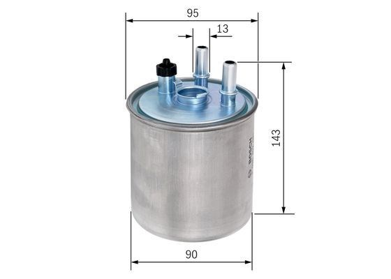 BOSCH F026402081 Топливный фильтр в наличии Черновцы