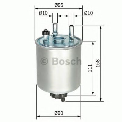 F026402082 BOSCH Топливный фильтр купить в Ирпень