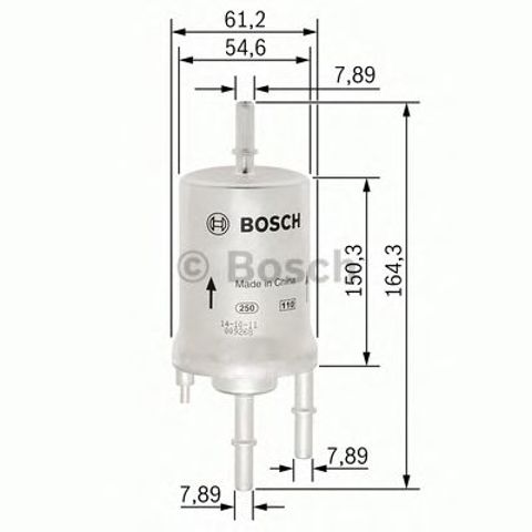 BOSCH F026403006 Топливный фильтр в наличии Киев