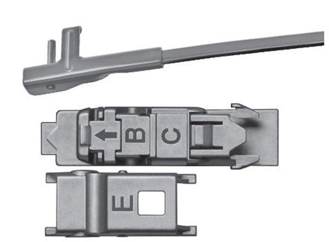 Trico flex щітка склоочисника ,безкаркасна,мультикріплення  (600мм) FX600