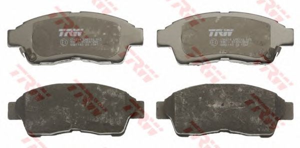 TRW GDB1143 Колодки тормозные передние дисковые в наличии Львов
