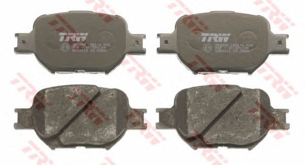 GDB3316 TRW Передние тормозные колодки купить в Львов