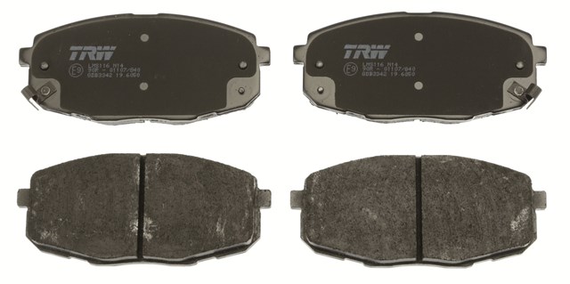TRW GDB3342 Колодки тормозные передние дисковые в наличии Ужгород