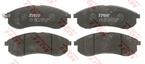 TRW GDB3380 Колодки тормозные передние дисковые в наличии Кривой Рог