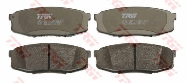 GDB3491 TRW Колодки тормозные задние дисковые купить в Кривой Рог