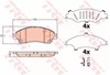 Колодки тормозные передние дисковые GDB3633 TRW